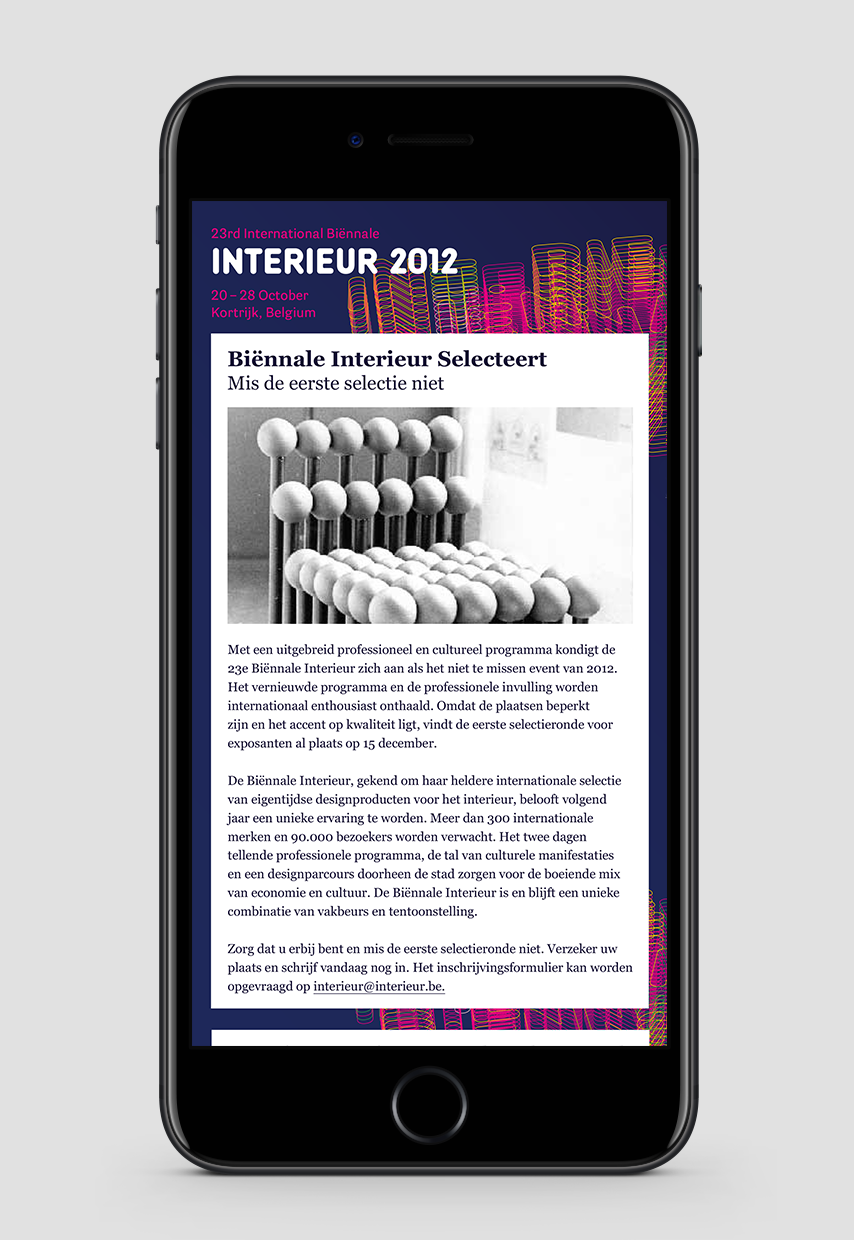 Interieur Biennale Kortrijk, Studio Enkelvoud