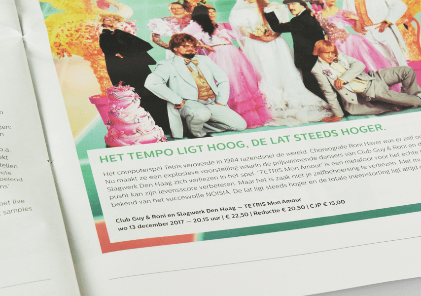 Theater de Veste, Seizoen 17|18, Studio Enkelvoud, seizoensbrochure, toneel, campagnebeeld, grafisch ontwerp, fotografie, miniatuur, miniature, theaterkrant, seizoenskrant, 2017, 2018