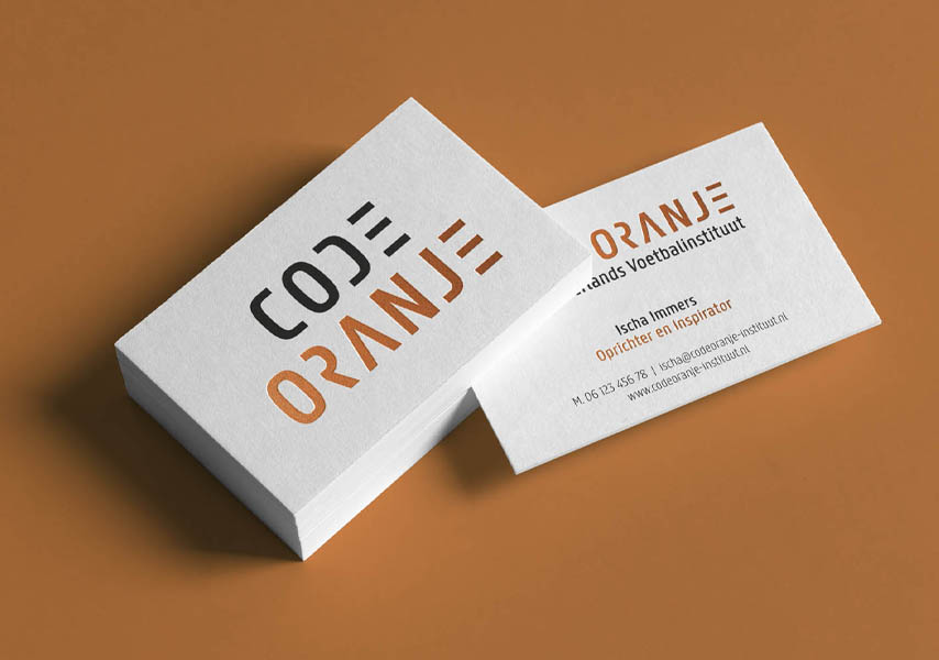 code oranje, code, embleem, oranje, voetbal, logo, identiteit, huisstijl, ontwerp, grafisch, grafisch ontwerp, graphic design, identity, footbal, nederland