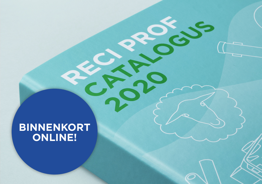 reci prof, catalogus, map, binder, grafisch ontwerp, editorial, redactioneel, melkmachine onderdelen, fabrikant, component