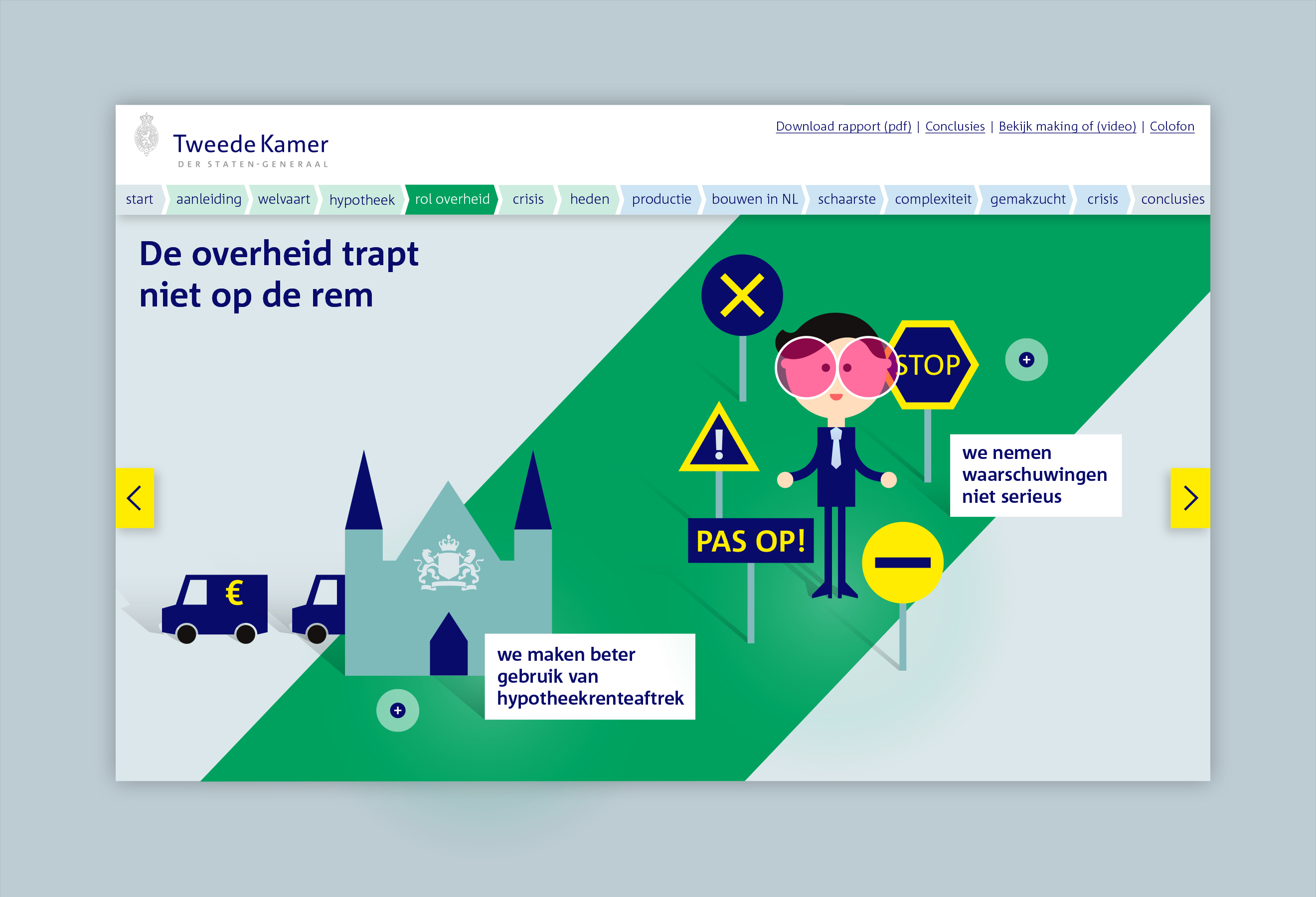 tweede kamer, kosten koper, politieke, huizenprijzen, jaarverslag, instorten, app, online, illustraties, grafisch ontwerp, graphic design, illustration, verhaal, story, uitleg, huizenmarkt, hypotheken, hypotheek