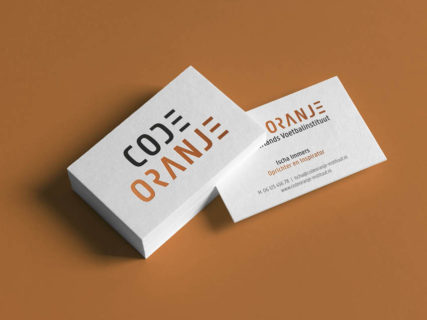 code oranje, code, embleem, oranje, voetbal, logo, identiteit, huisstijl, ontwerp, grafisch, grafisch ontwerp, graphic design, identity, football, nederland